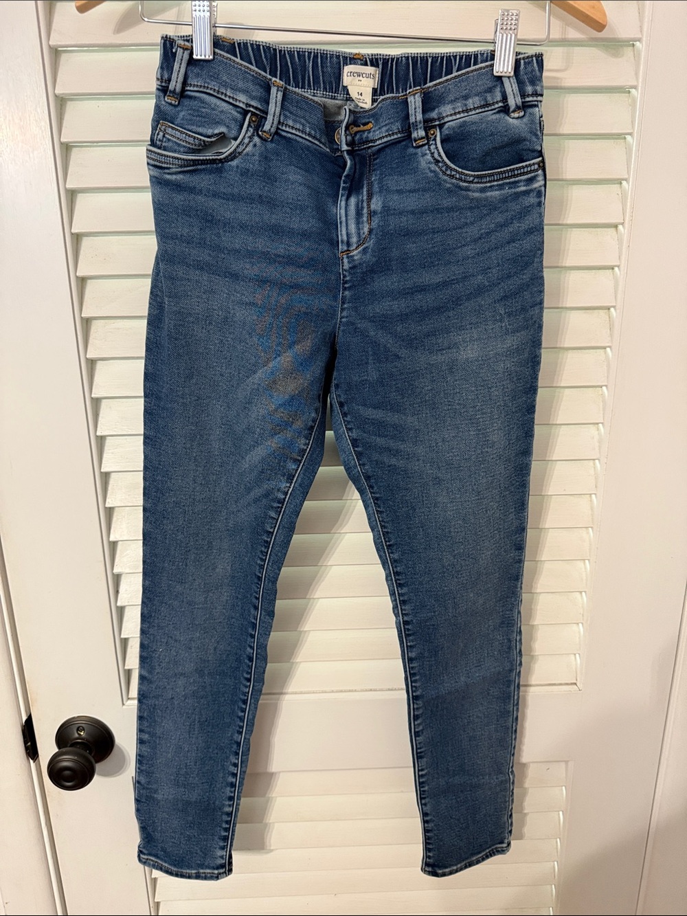 Crew Cuts girls jeans sz 14.